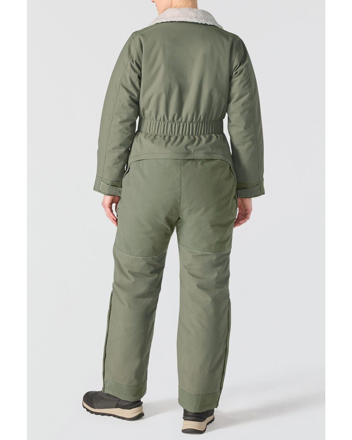 Image #2 - Carhartt Women's Great Lands Coveralls, Olive, hi-res