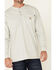 Image #3 - Carhartt Men's FR Henley Long Sleeve Work Shirt, Lt Grey, hi-res