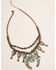 Image #1 - Shyanne Women's Crescent Bronze Squash Blossom Necklace, Rust Copper, hi-res