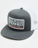 Image #1 - Stackin Bills Men's Stackin Ball Cap, Grey, hi-res