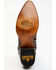 Dan Post Men's Exotic Ostrich Leg Western Boots - Snip Toe , Brown, hi-res