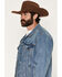 Image #2 - Levi's Men's Afternoon Streets Light Wash Relaxed Trucker Jacket, Light Wash, hi-res