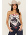Image #2 - The Laundry Room Women's This Ain't Texas Bandana Top, White, hi-res