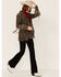 Double D Ranchwear Women's Frontiersan Colter Leather Jacket, Brown, hi-res