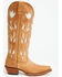 Image #2 - Justin Women's May Tall Western Boots - Snip Toe, Tan, hi-res