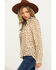 Image #3 - Stetson Women's Brown Leopard Print Button Down Top, , hi-res