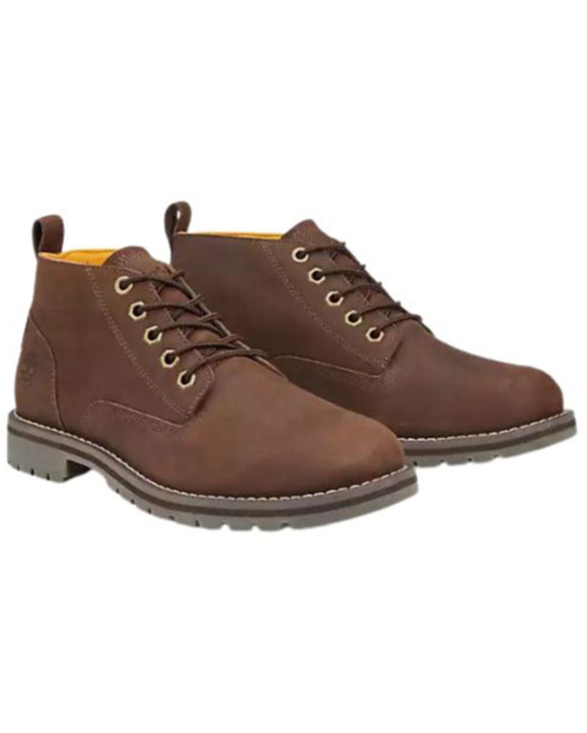 Timberland PRO Men's Redwood Falls Waterproof Chukka Boots - Soft Toe, Dark Brown, hi-res
