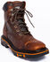 Cody James Men's 8" Decimator Work Boots - Soft Toe, Brown, hi-res
