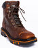 Image #1 - Cody James Men's 8" Decimator Work Boots - Soft Toe, Brown, hi-res