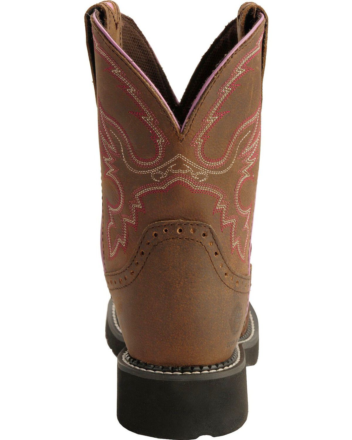 justin gypsy steel toe boots black