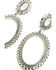 Image #2 - Lainey Wilson Women's Open Drop Earrings, Silver, hi-res