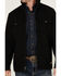 Image #3 - Powder River Outfitters Men's Heather Wool Zip Jacket, Black, hi-res