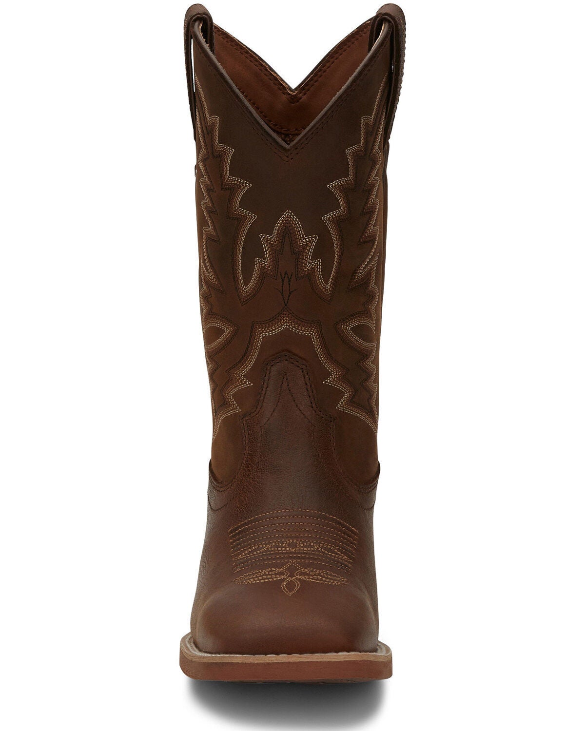 Justin Men's Tallyman Brown Square Toe Boots
