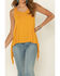 Image #4 - Shyanne Women's Netted Back Fringe Sleeveless Tank, , hi-res
