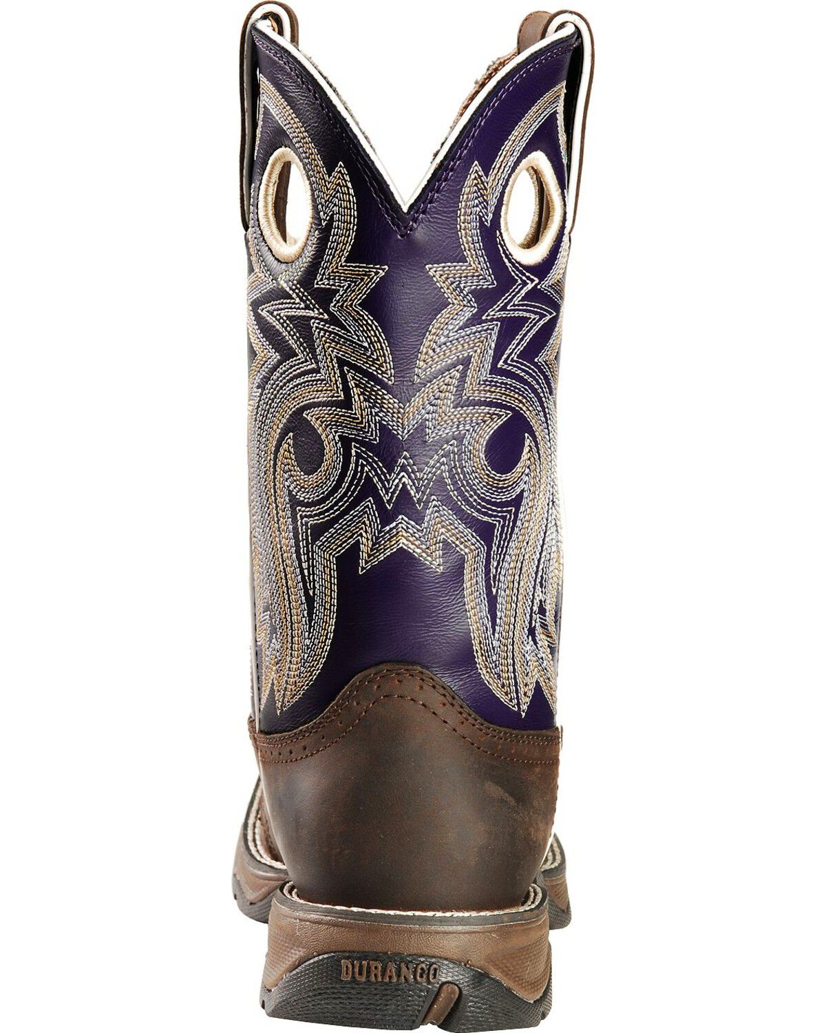 Image #7 - Durango Twilight 'N Lace Rebel Cowgirl Boots - Square Toe, Distressed, hi-res