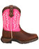 Image #2 - Lil' Durango Toddler Girls' Let Love Fly Western Boots, , hi-res