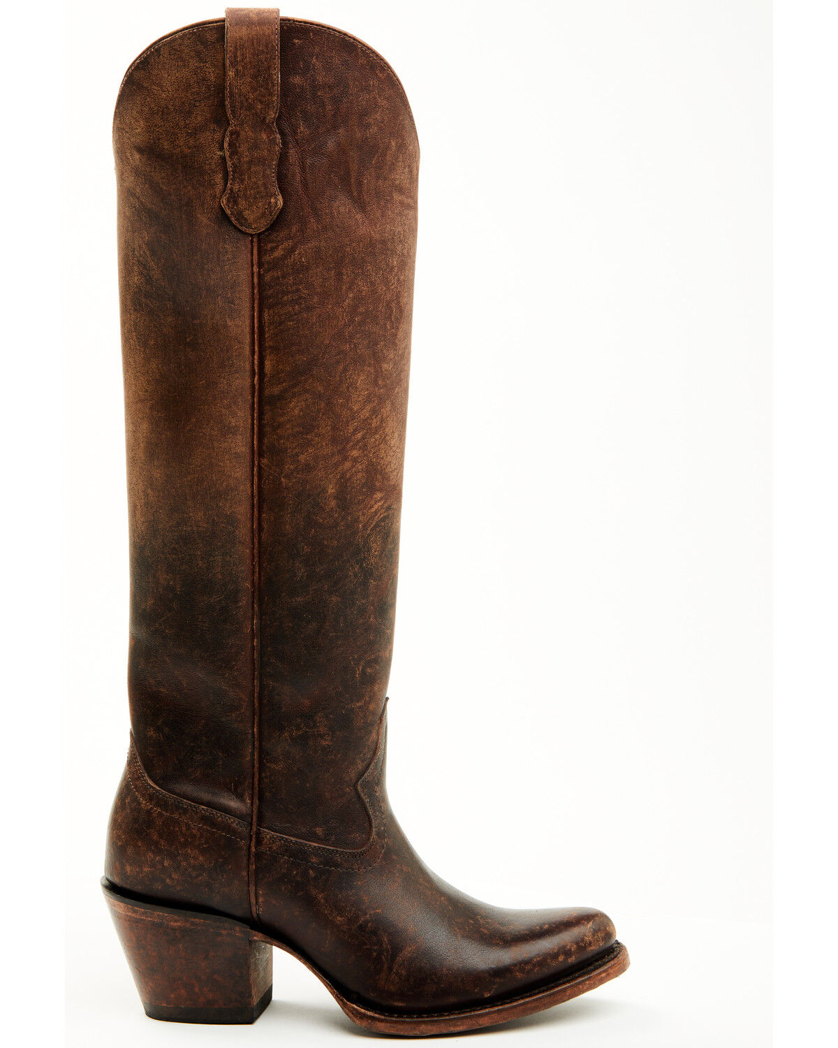 Image #2 - Cleo + Wolf Women's Brianna Tall Western Boots - Round Toe, Brown, hi-res