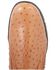 Image #6 - Roper Ostrich Print Leather Slip-On Shoes, , hi-res