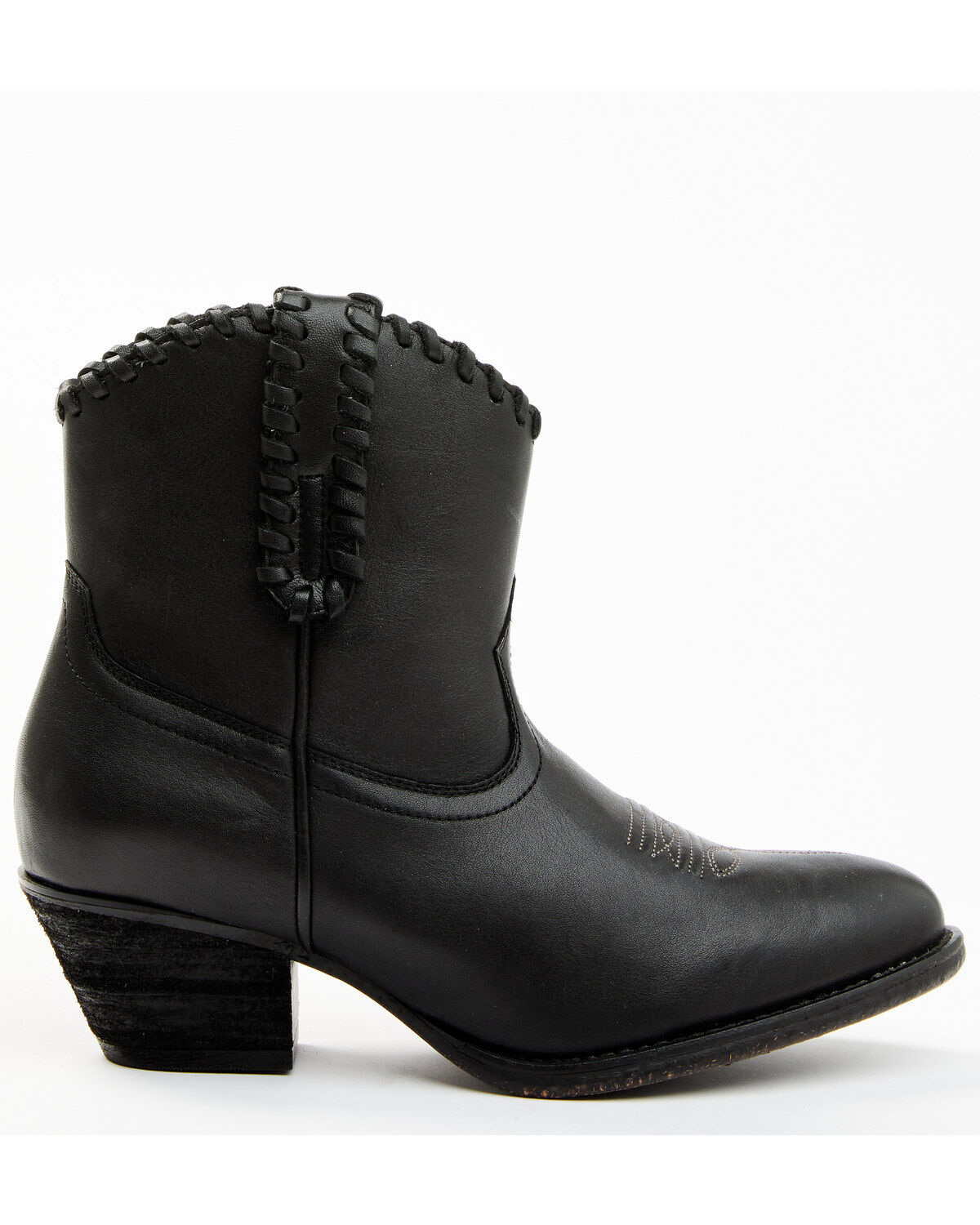 Image #2 - Shyanne Women's Sawyer Dolly Western Fashion Booties - Round Toe, Black, hi-res