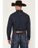 Image #4 - Ariat Men's Canyon Paisley Print Long Sleeve Button-Down Western Shirt - Big, Blue, hi-res