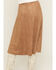 Image #4 - Shyanne Women's Embossed Southwestern Print Faux Suede Midi Skirt, Coffee, hi-res