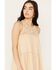 Image #2 - Miss Me Women's Crochet Sleeveless Top, Beige, hi-res