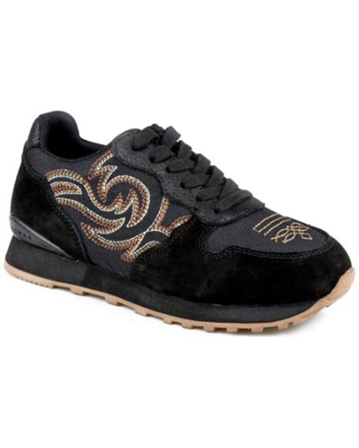 Roper Women's Giddy Up Spice Casual Shoes, Black, hi-res