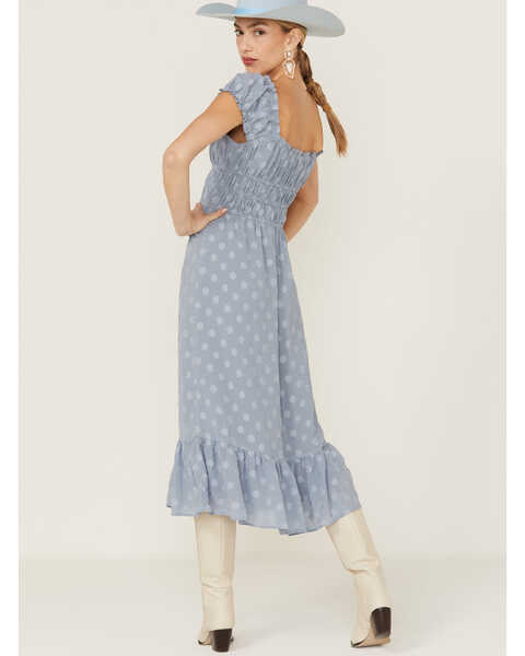 Heartloom Women's Edina Midi Dress , Blue, hi-res