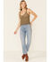 Very J Women's Crochet Knit Sweater Tank Top, Olive, hi-res
