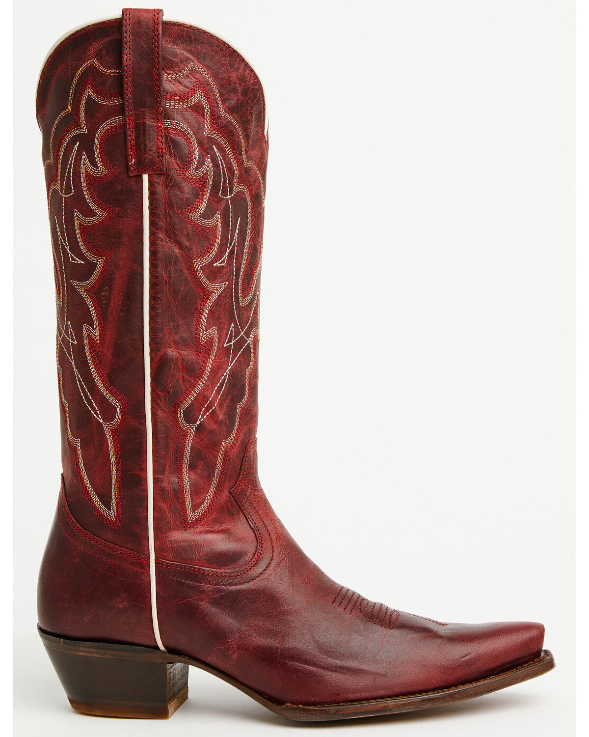 Image #2 - Shyanne Women's Tess Western Boots - Snip Toe, Red, hi-res