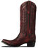 Image #3 - Lane Women's Lexington Western Boots - Snip Toe, Black Cherry, hi-res