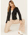 Mauritius Women's Love and Peace Amsterdam Leather Jacket, Black, hi-res