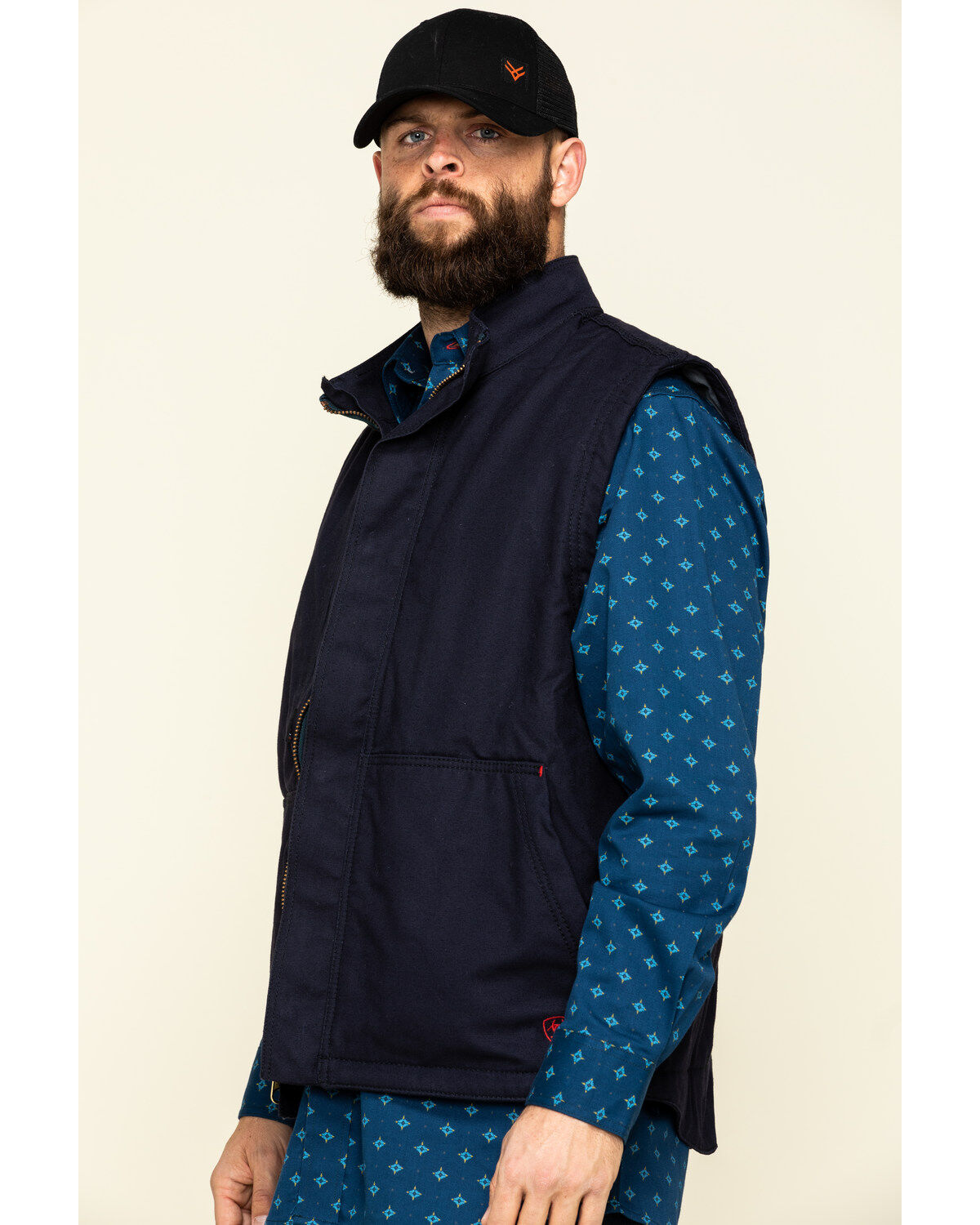 Image #3 - Ariat Men's FR Workhorse Insulated Work Vest, , hi-res