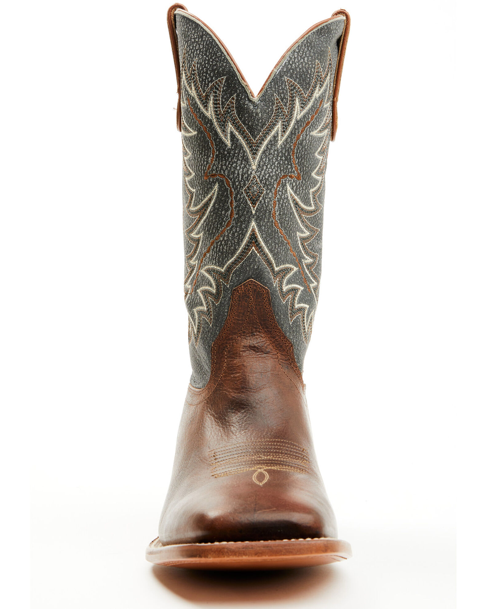 Image #7 - Cody James® Men's Montana Square Toe Western Boots, Brown, hi-res