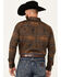 Image #4 - Cody James Men's Winding Roads Paisley Print Long Sleeve Button-Down Stretch Western Shirt, Chocolate, hi-res