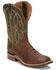 Image #1 - Tony Lama Men's Landgrab Western Boots - Broad Square Toe, Brown, hi-res