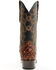 Image #5 - Cody James Men's Exotic Pirarucu Western Boots - Round Toe, Dark Brown, hi-res