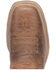 Image #6 - Laredo Men's Rustic Rancher Stockman Boots, Brown, hi-res