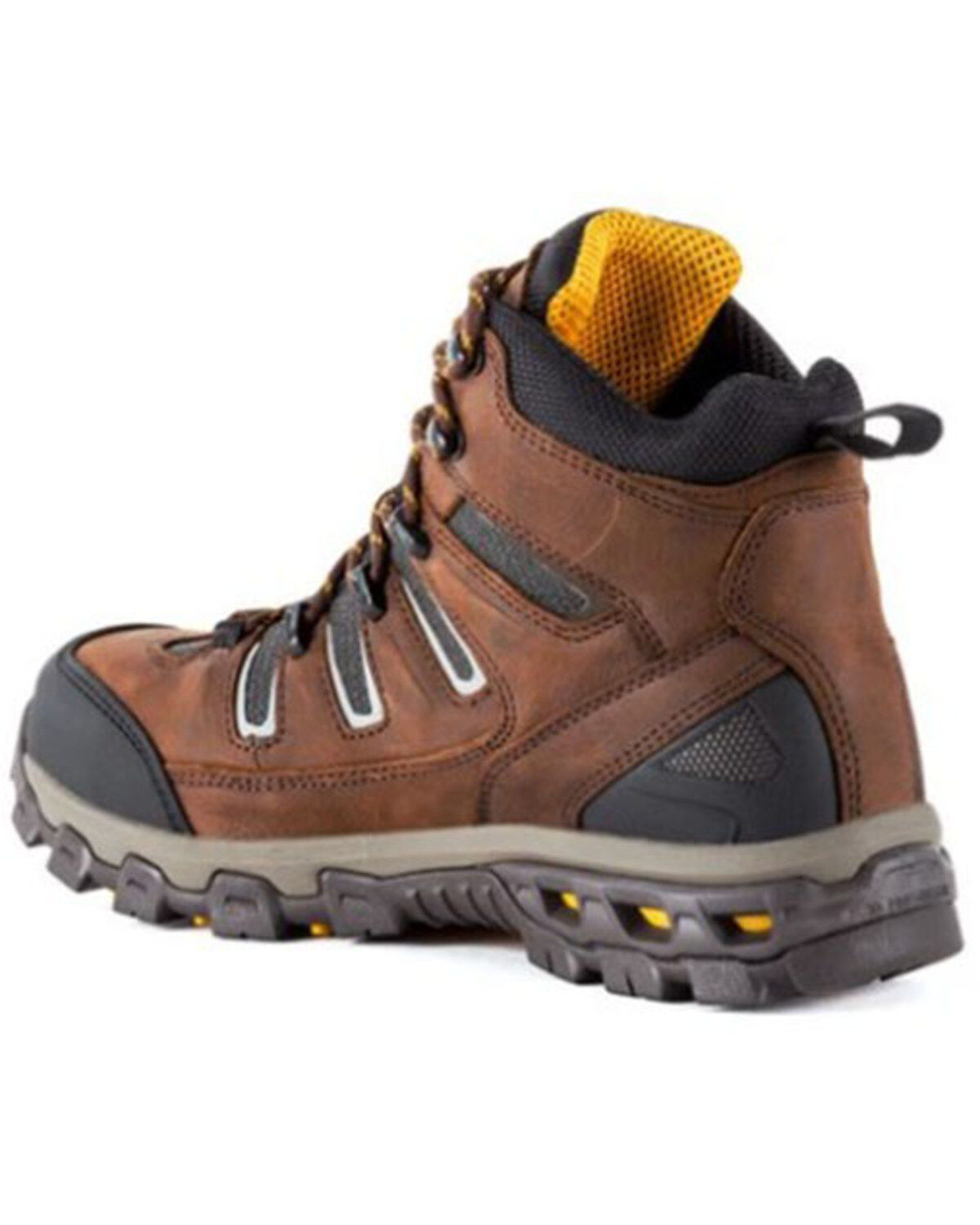 Image #4 - DeWalt Men's Argon Waterproof Work Boots - Aluminum Toe, Brown, hi-res