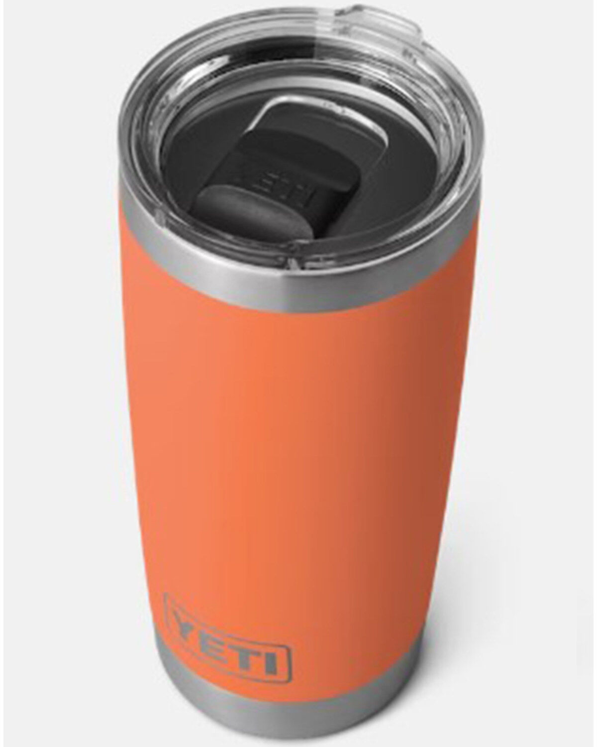 Image #3 - YETI Rambler® MagSlider™ Lid 20oz Tumbler, Light Orange, hi-res