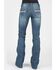 Image #1 - Stetson Women's 816 Medium Stitched Bootcut Jeans , , hi-res