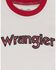 Image #2 - Wrangler Toddler Girls' Bandana Logo Short Sleeve Ringer Tee, White, hi-res