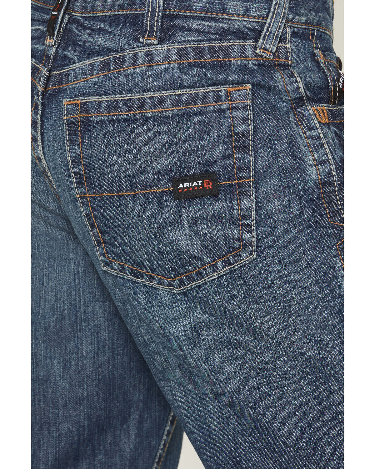 Image #5 - Ariat Men's Flame Resistant Flint M3 Loose Fit Jeans, Denim, hi-res