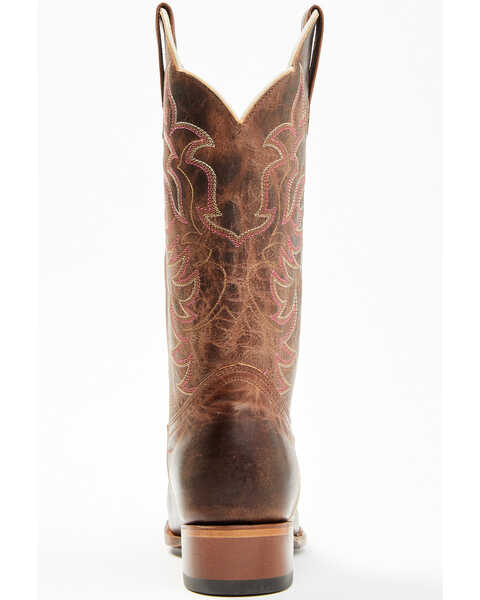 Image #5 - Shyanne Women's Cassidy Spice Combo Leather Western Boots - Square Toe , Brown, hi-res