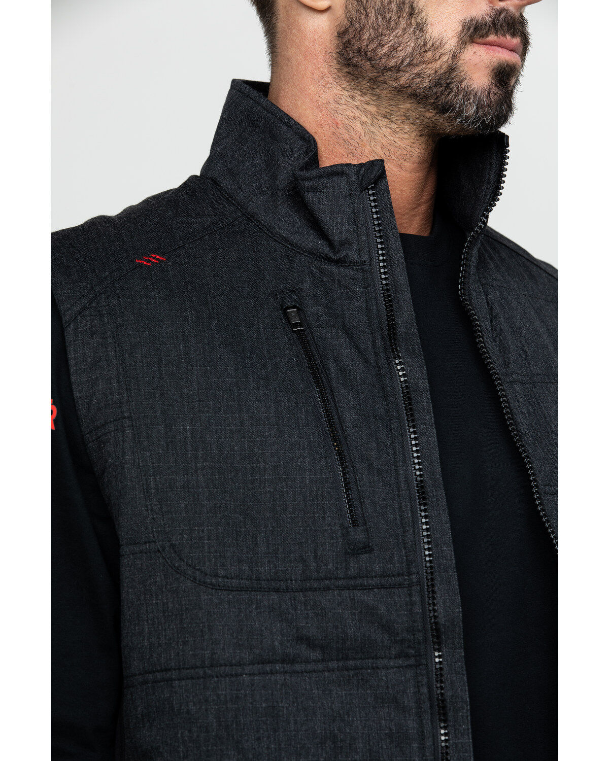 Image #5 - Ariat Men's FR Cloud 9 Insulated Work Vest - Tall, , hi-res