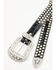 Image #3 - Shyanne Women's Rhinestone Studded Leather Belt, Black, hi-res