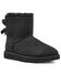 Image #1 - UGG Women's Mini Bailey Bow II Boot, Black, hi-res