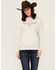 Image #1 - Kimes Ranch Women's Outlier Logo Hoodie, Oatmeal, hi-res