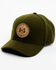 Image #1 - Brothers and Sons Men's Circle Patch Ball Cap, Olive, hi-res