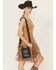 Image #1 - Idyllwind Women's Elaine Boot Stitch Crossbody Bag, Black, hi-res